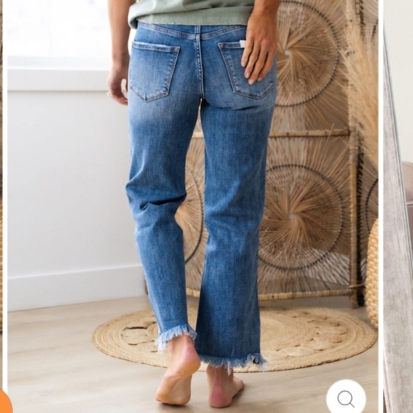 Lovervet by Vervet NWTs High Rise Dad Denim Jeans | - Picture 2 of 7